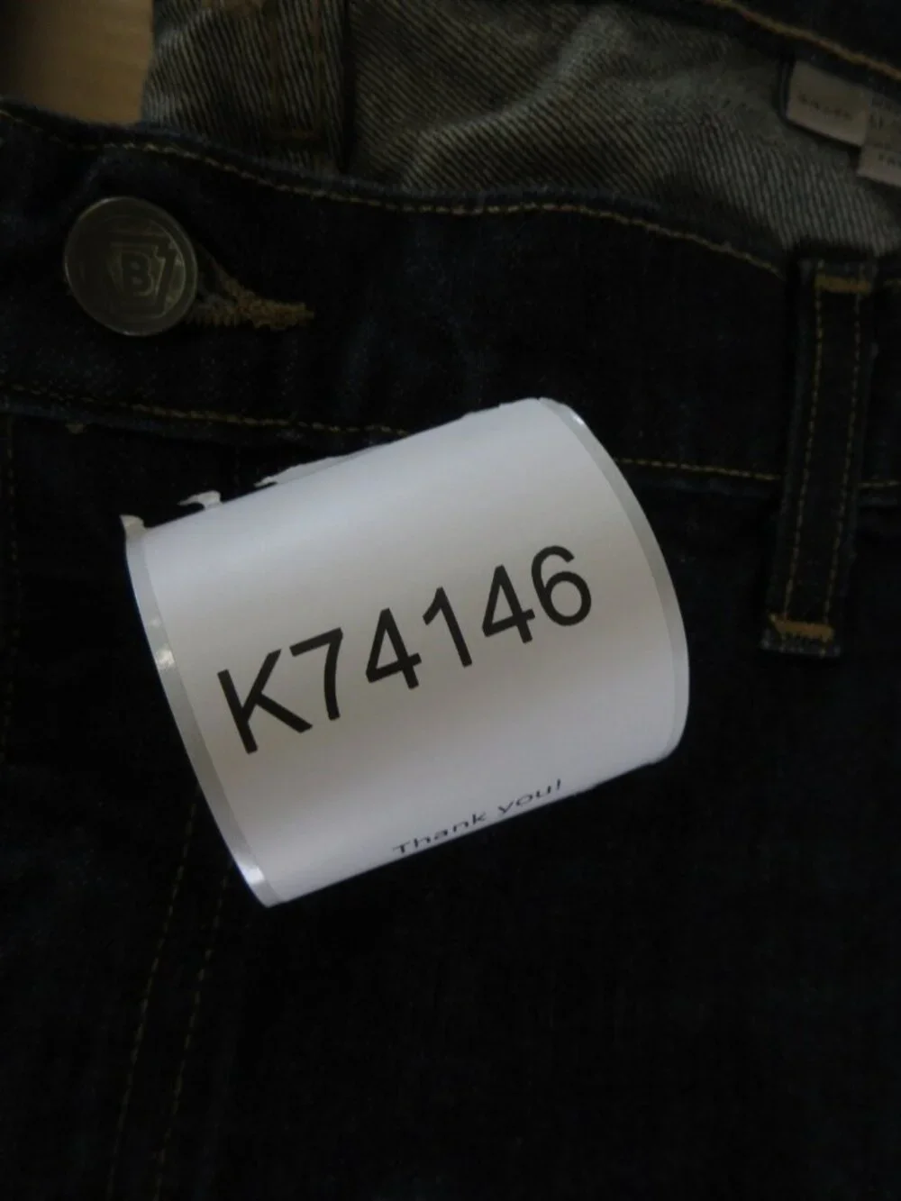 Bills Khakis Jeans 44X32 Straight Classic Fit Denim Rinse Heritage NEW